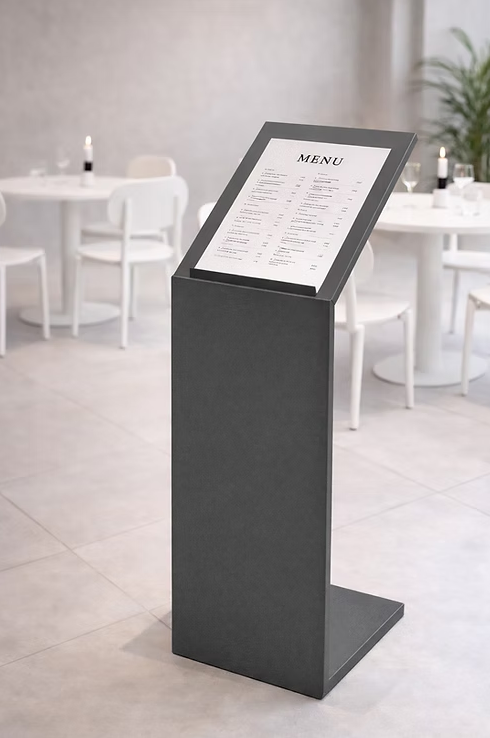 Pedestal Menú