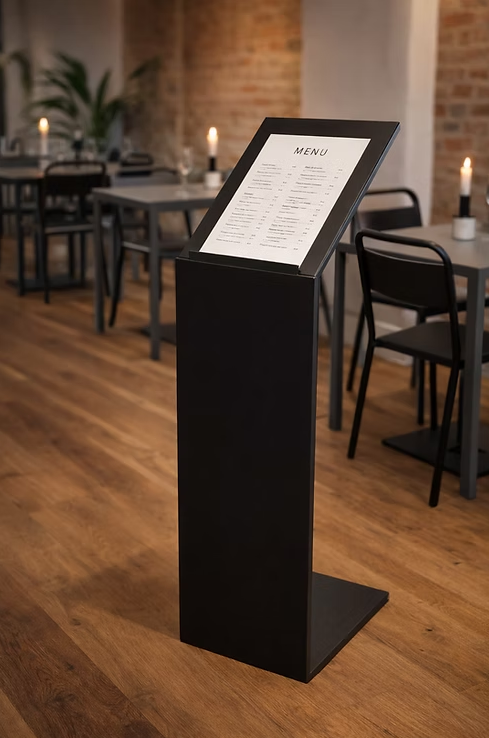 Pedestal Menú