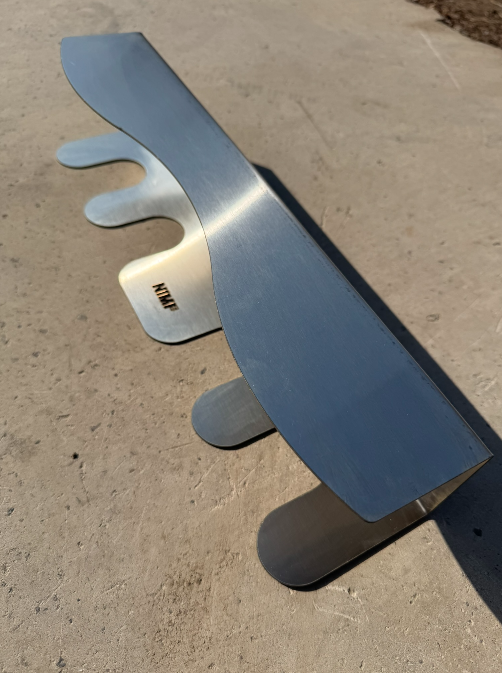 Repisa onda inoxidable