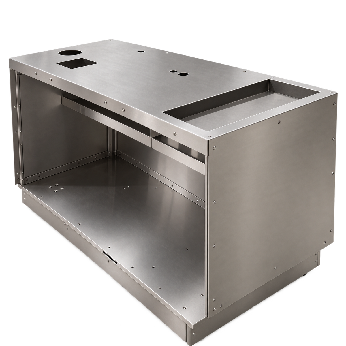 Carro Cafetero Móvil ARISTO – Acero Inoxidable 304